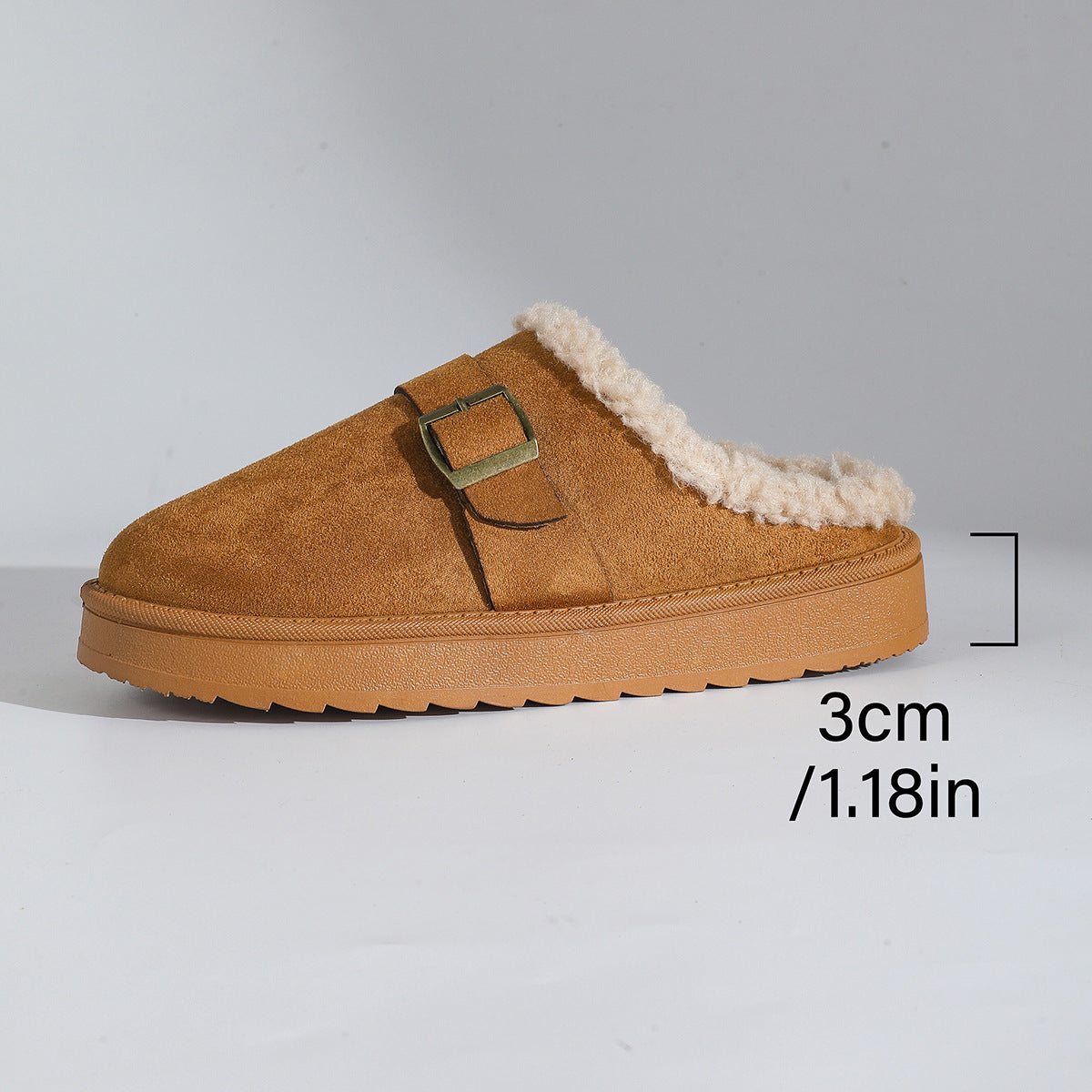 ComfyFoot Cozy Buckle Clogs – Warm, Chic & Ultra-Comfortable Slippers