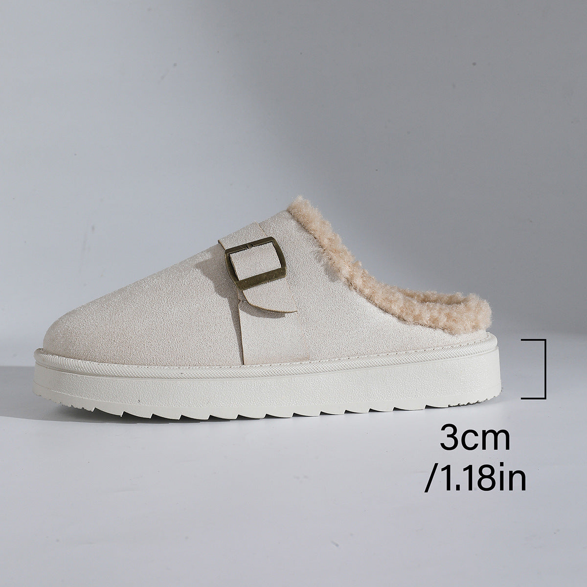 ComfyFoot Cozy Buckle Clogs – Warm, Chic & Ultra-Comfortable Slippers