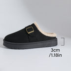 ComfyFoot Cozy Buckle Clogs – Warm, Chic & Ultra-Comfortable Slippers