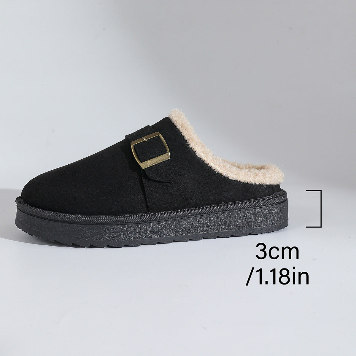 ComfyFoot Cozy Buckle Clogs – Warm, Chic & Ultra-Comfortable Slippers