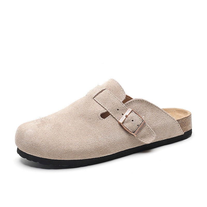 ComfyFoot Suede Buckle Clogs – Soft, Stylish & Effortlessly Cozy For Men and Women