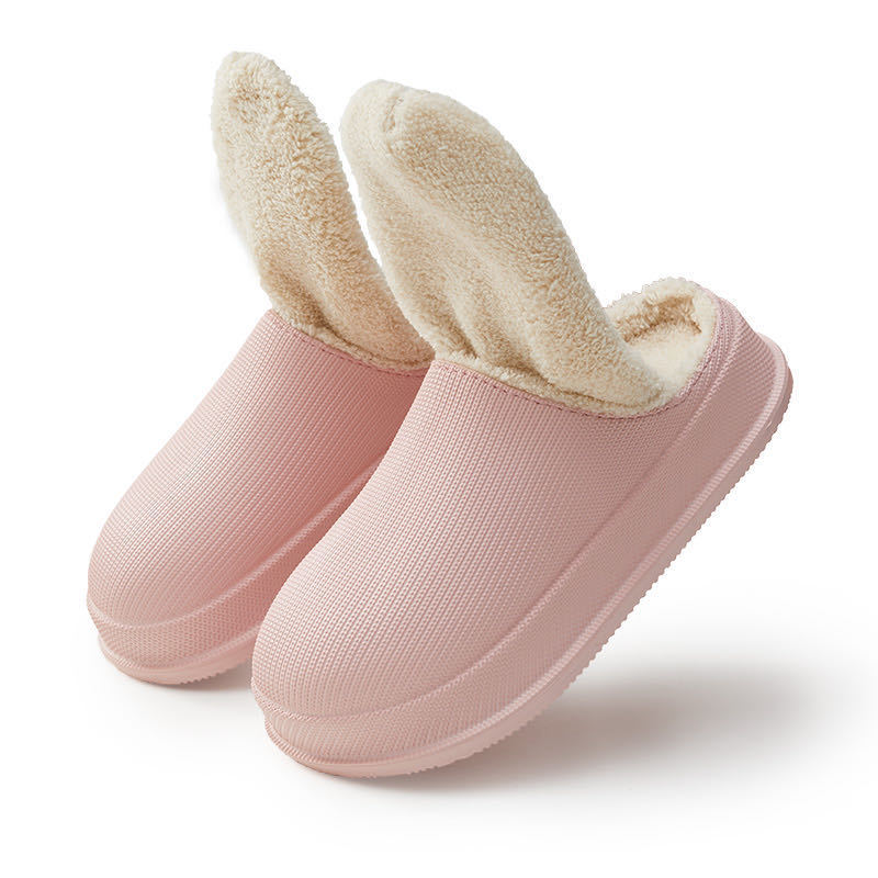 ComfyFoot Plush Indoor Slippers – Cozy, Warm & Non-Slip Home Clogs for Women
